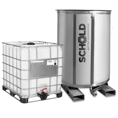 tanks totes for dispersers mixers mills