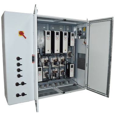 controls for mixing, dispersing, and milling