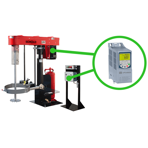 variable speed drive (vfd) conversion for 3-phase motor